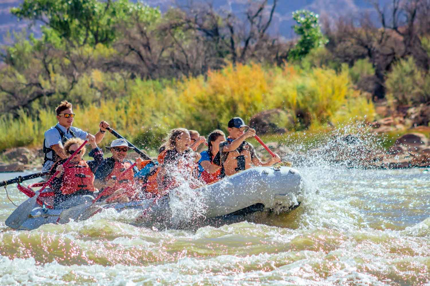 Big Splash Rafting In Castle Valley - Mild to Wild Rafting