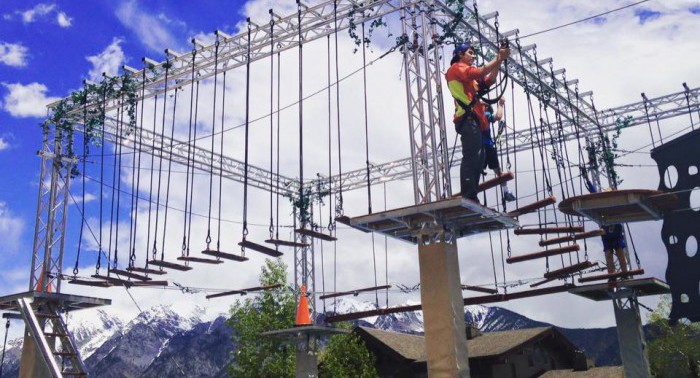 Things to do in Durango CO-Ropes Course-Mild to Wild