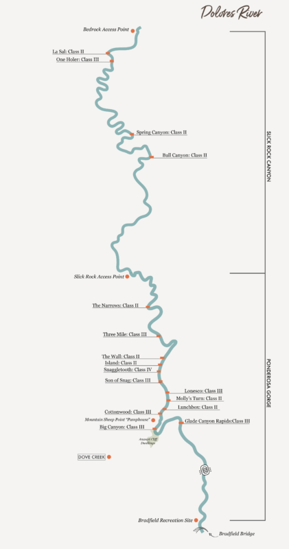 Dolores River Rafting Colorado - Mild to Wild