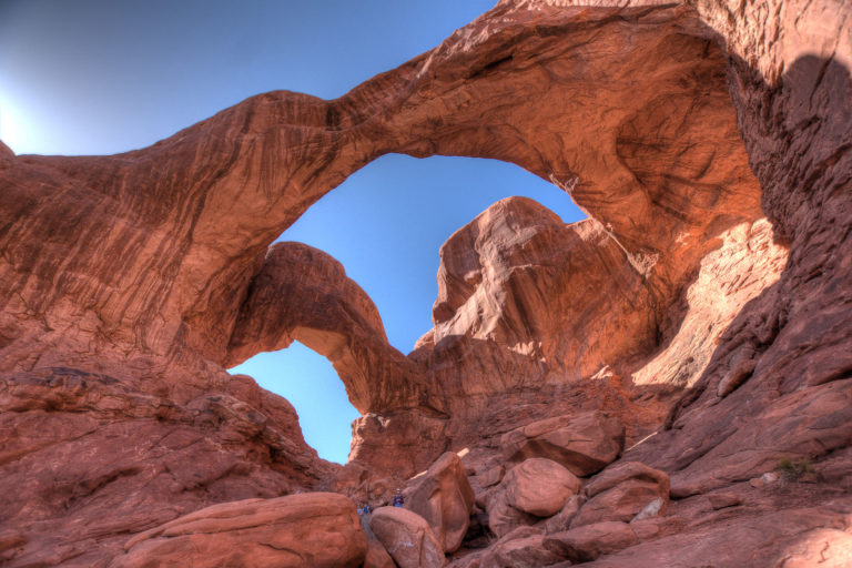 Double Arch in Arches National Park