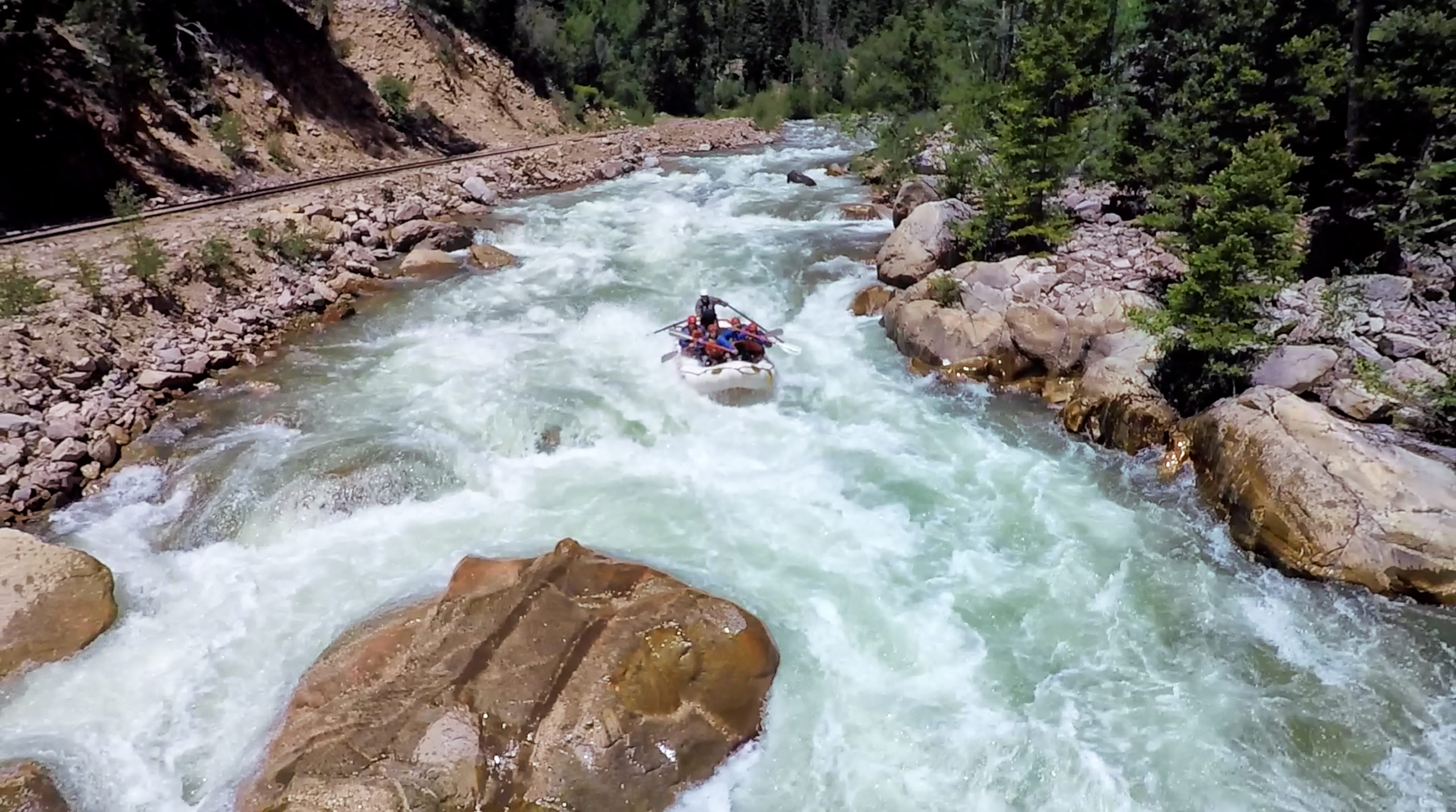 Upper Animas Rafting Silverton CO-Mild to Wild