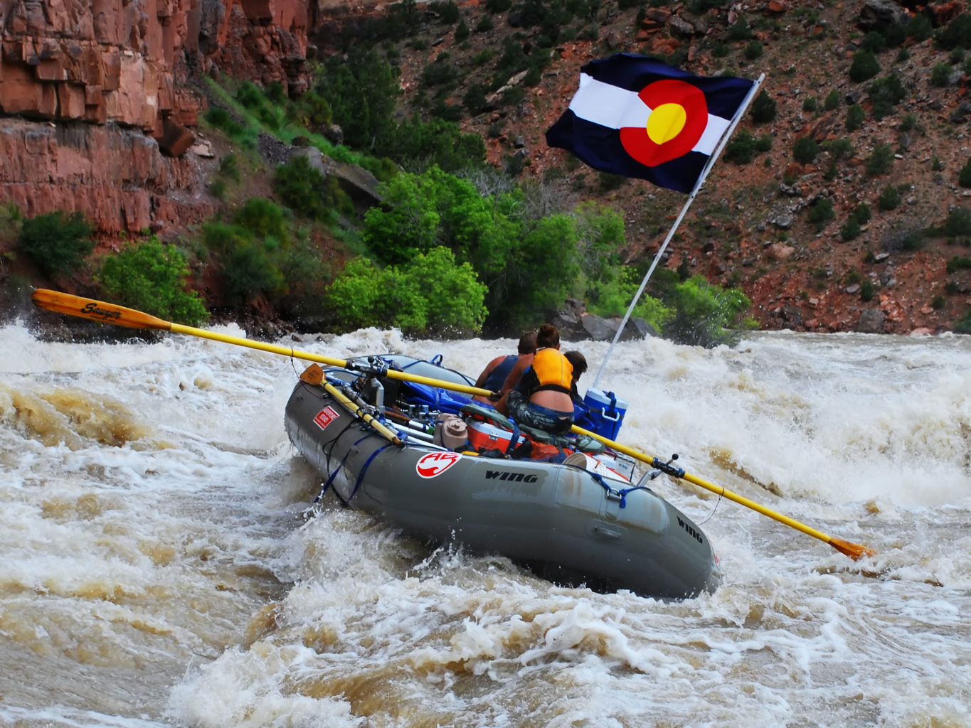 Rafting Yampa River - Colorado - Mild to Wild Rafting