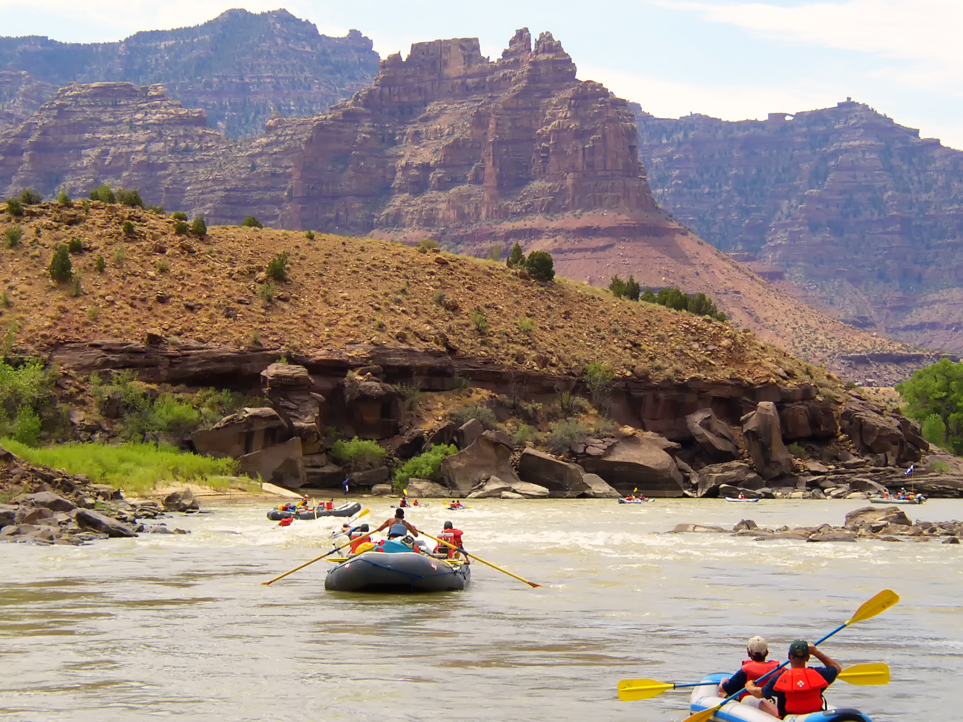 Desolation Canyon-Moab, Rafting-Mild to Wild Rafting