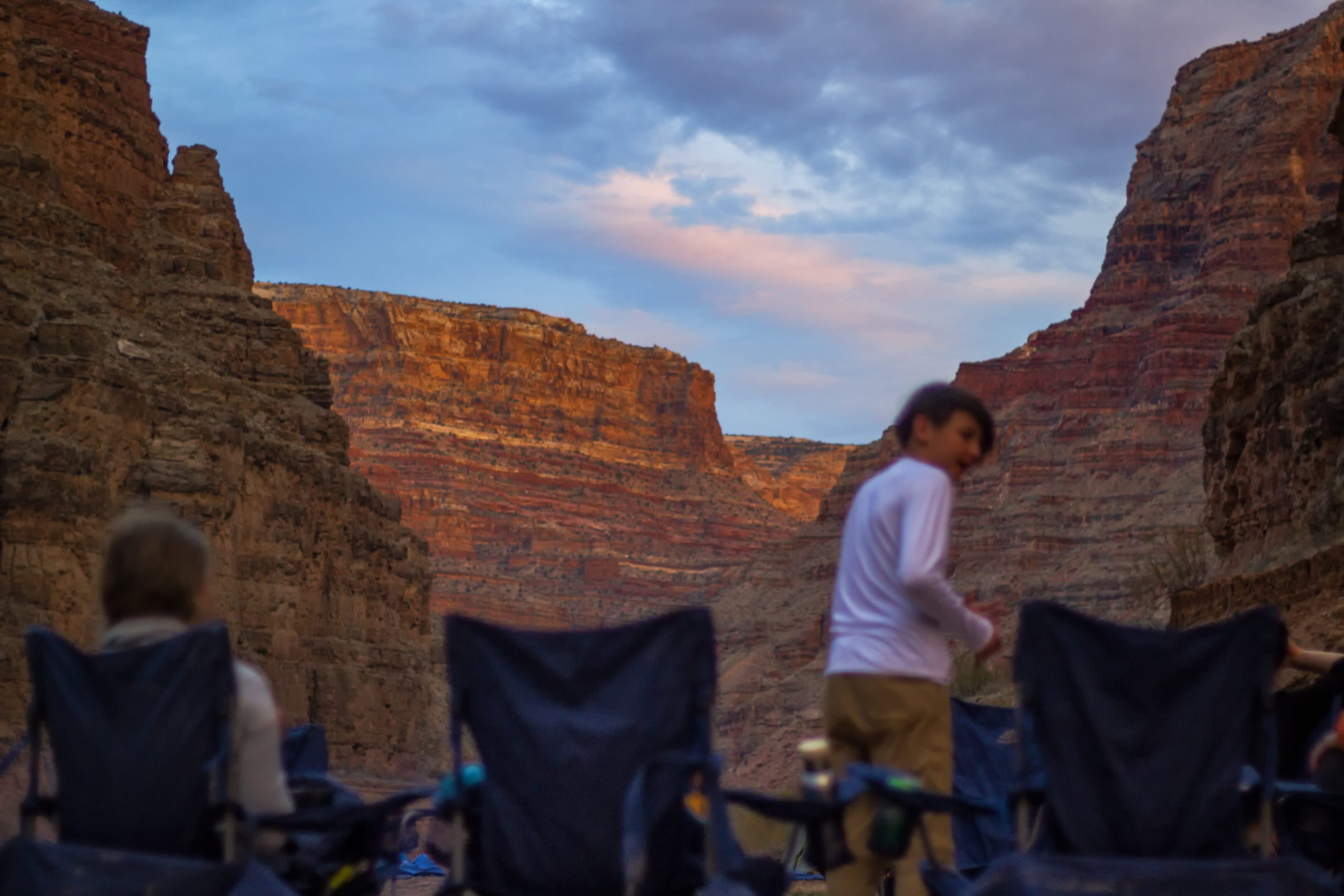 Sunset in Cataract Canyon - Mild to Wild