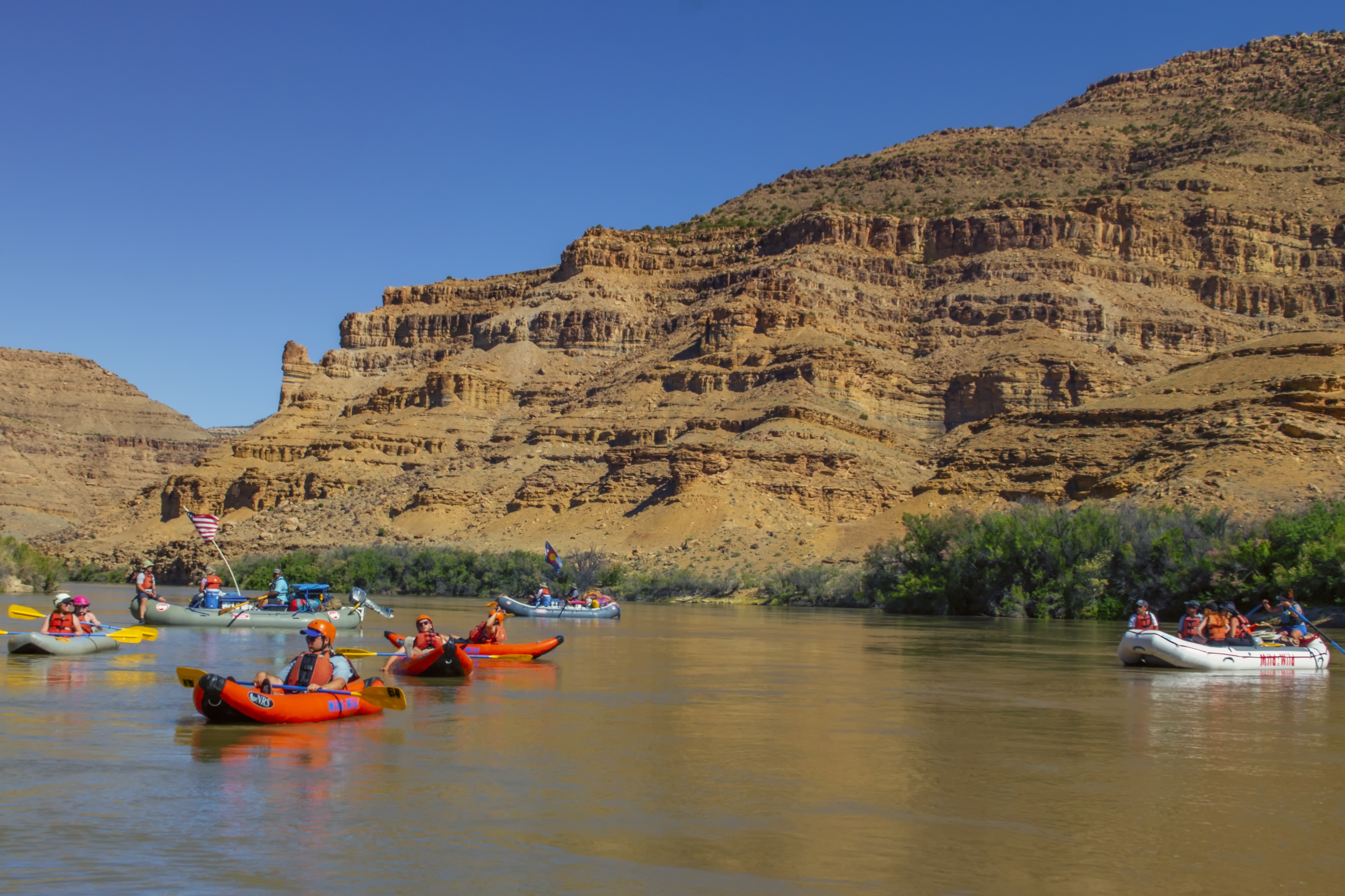 Desolation Canyon Rafting - Green River - Mild to Wild