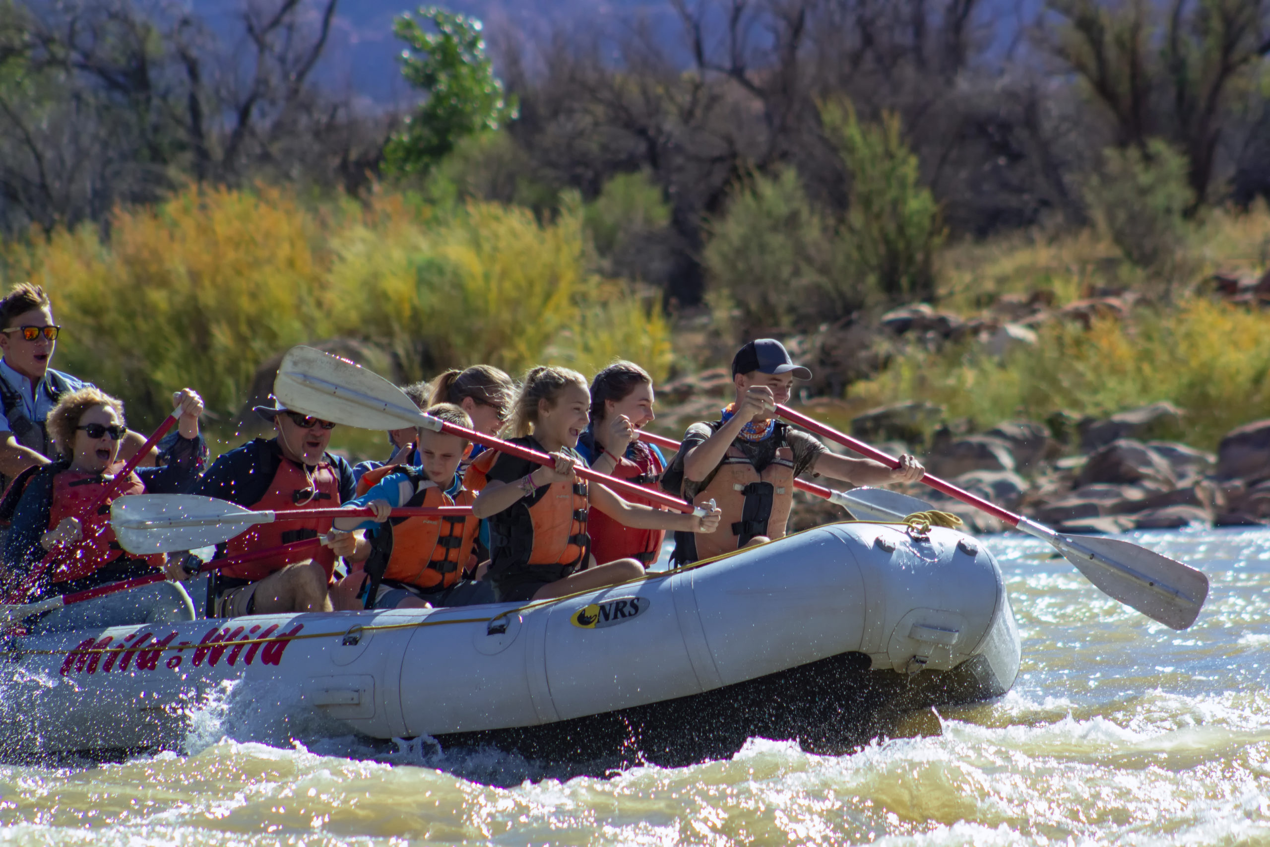 Colorado River-Moab Utah-Mild to Wild Rafting