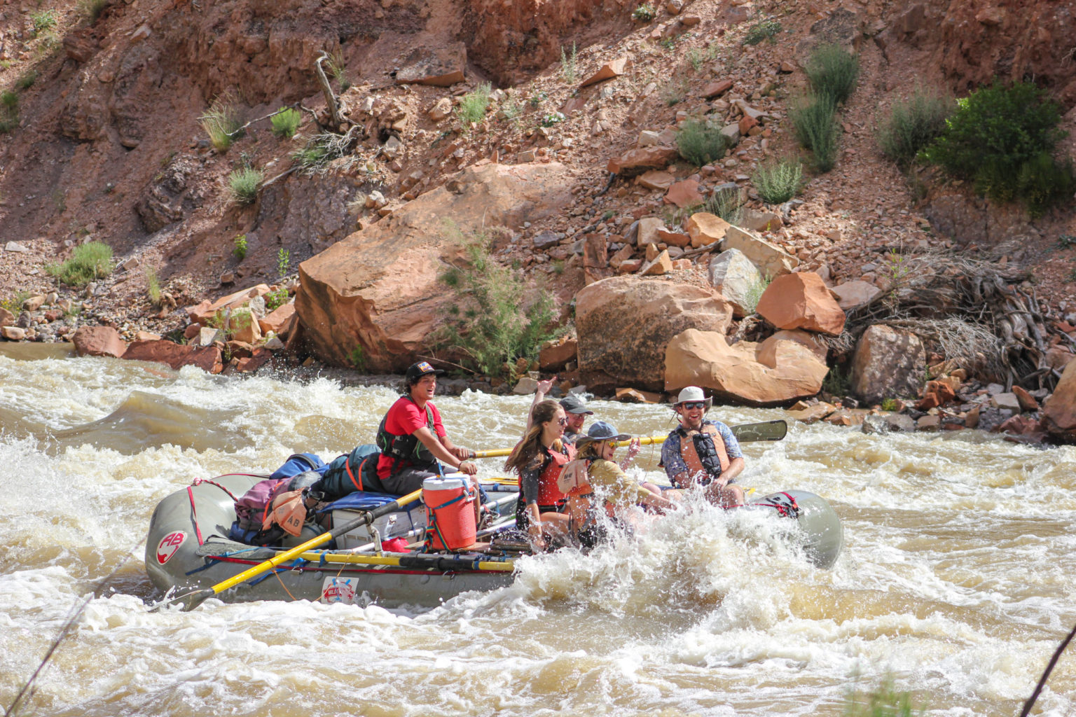 Yampa River Rafting Rapids - Dinosaur National Monument - Mild to Wild Rafting