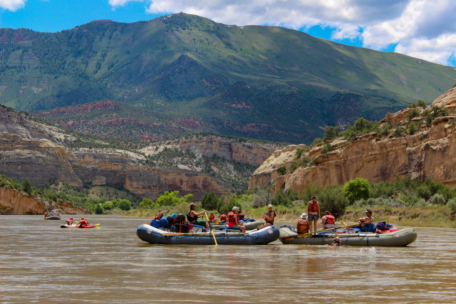 Yampa River Rafting - Dinosaur National Monument - Mild to Wild Rafting