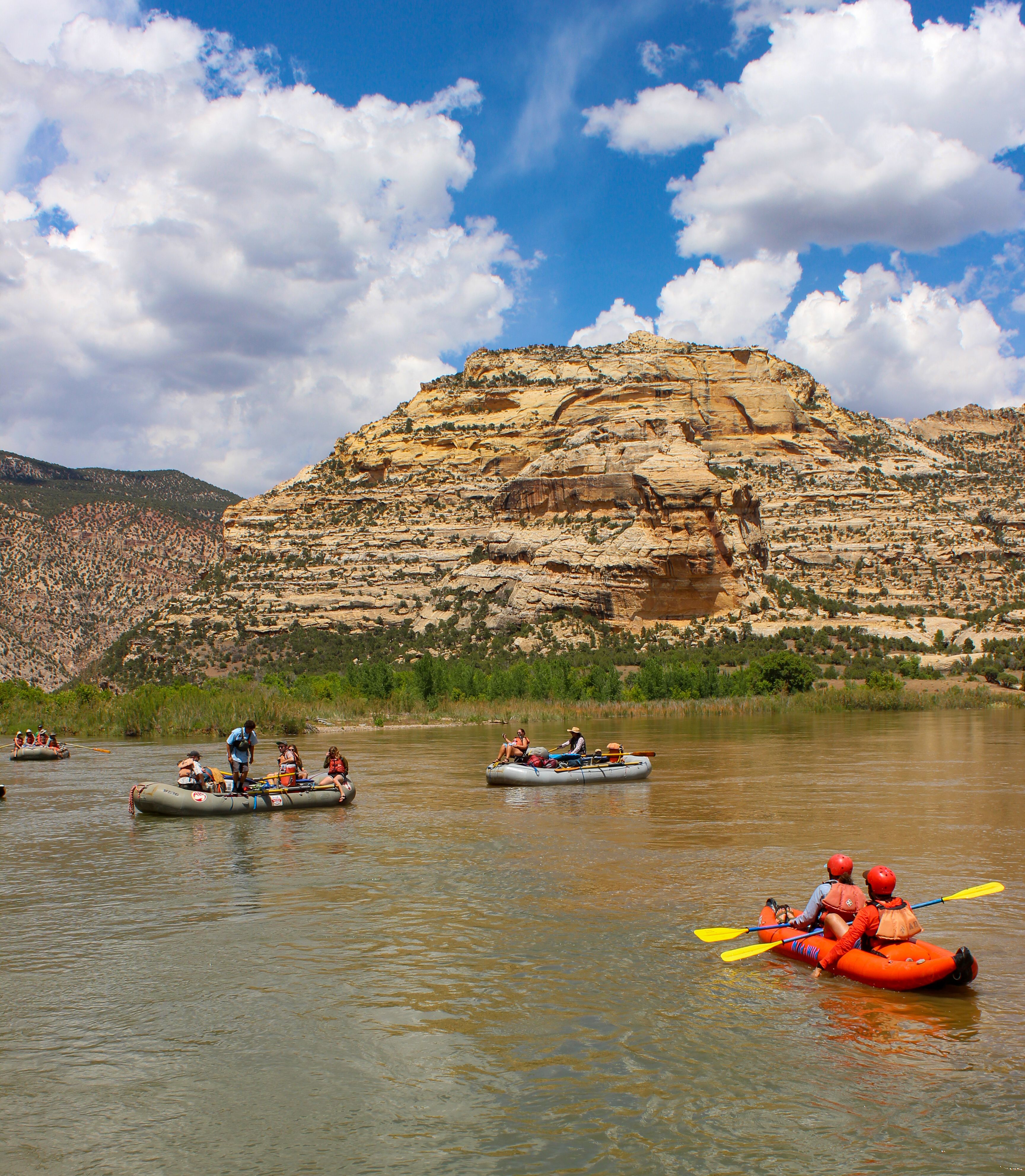 Yampa River Rafting - Dinosaur National Monument - Mild to Wild Rafting