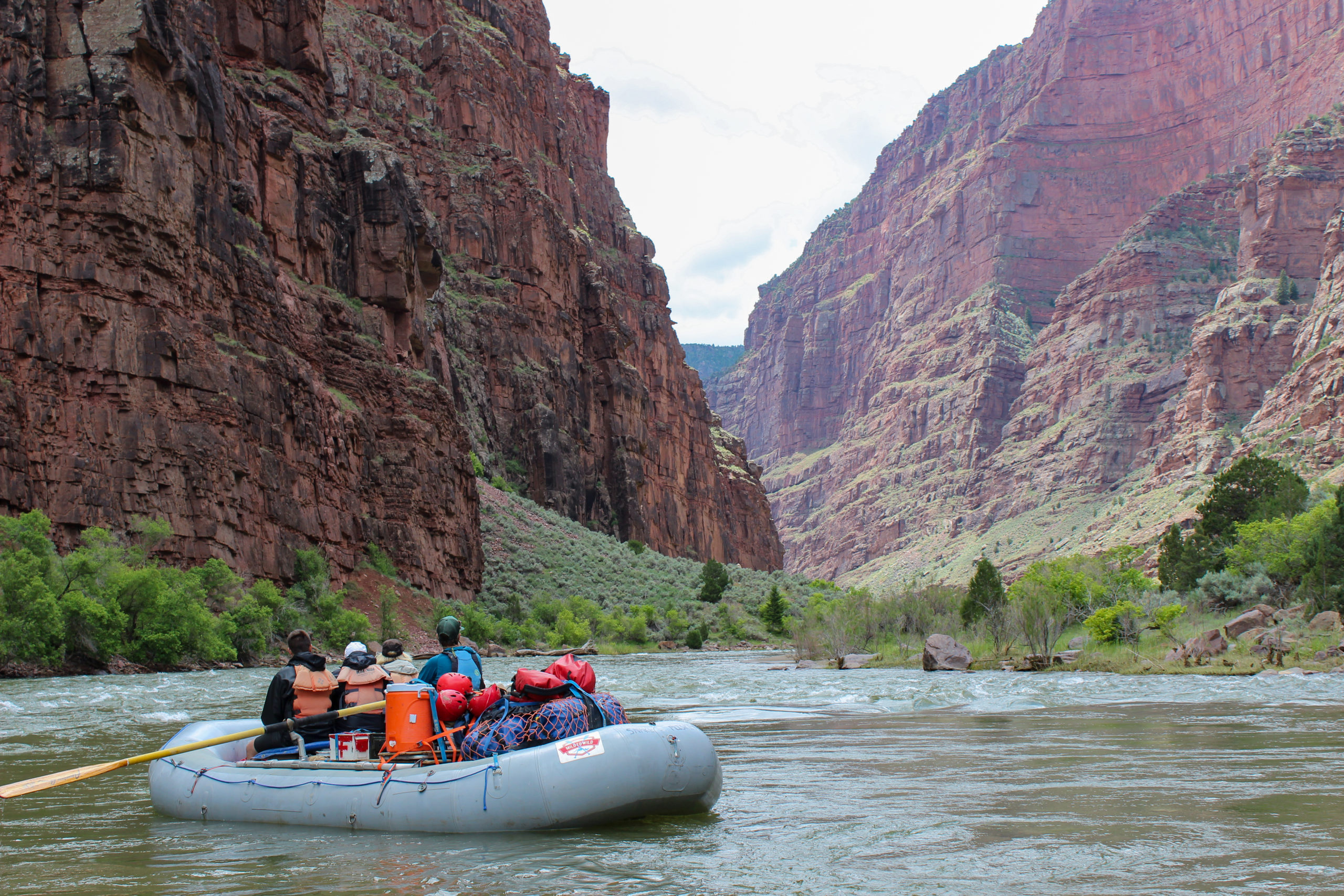 Rafting Gates of Lodore – Dinosaur National Monument – Mild to Wild Rafting