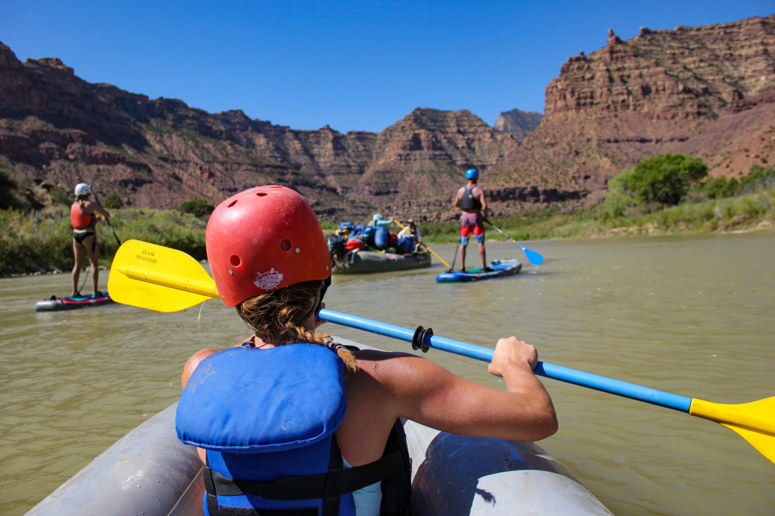 Kayaking on Desolation Canyon Raft Trip – Mild to Wild Rafting & Jeep Tours