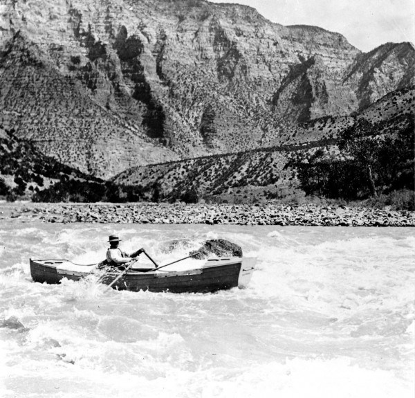 Yampa River Nathaniel Galloway Boat