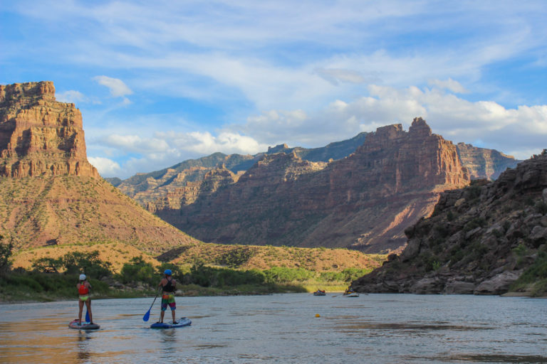 Amphitheater of Rock in Desolation Canyon – Mild to Wild Rafting and Jeep Tours