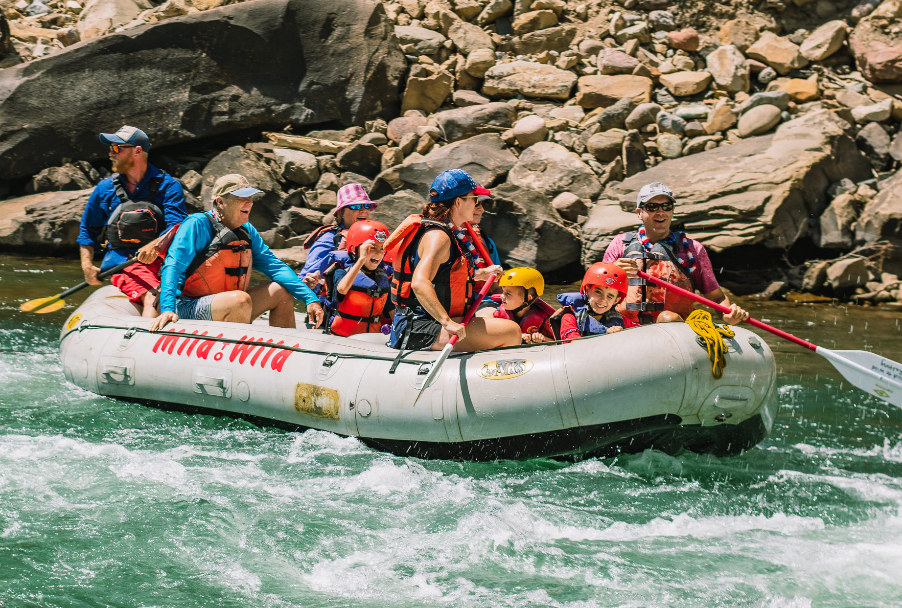 4th of July Lower Animas Post-Rapids 1 - Lower Animas - Mild to Wild Rafting