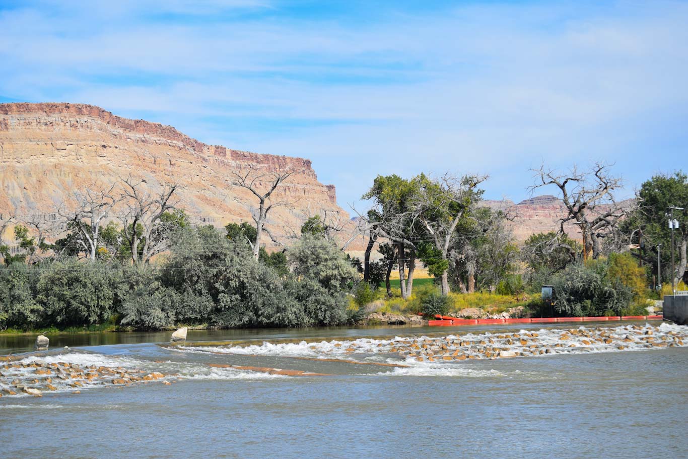 Tusher Dam Diversion Boat Chute