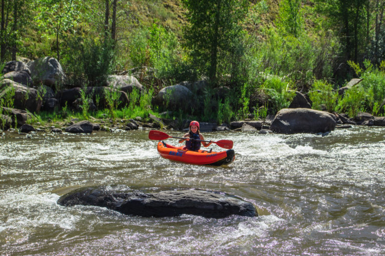 Baby Smelter Kayak - Lower Animas - Mild to Wild Raft