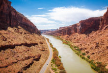 Castle Valley Drone - Moab - Mild to Wild Rafting