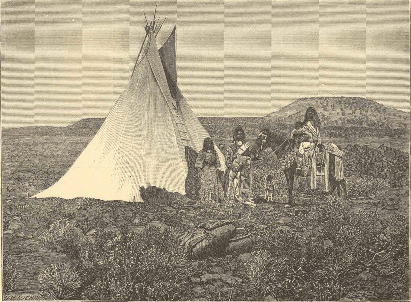 Powell Expedition 1869 Uinta River Reservation 