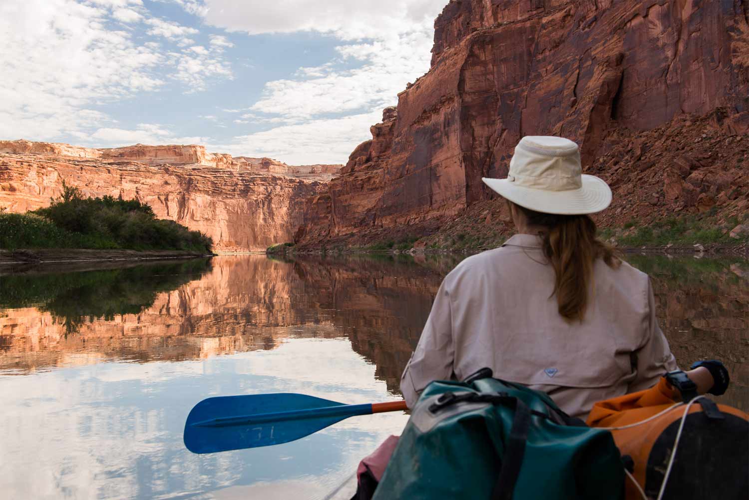 Canoeing Labyrinth Canyon - Moab, Utah - Mild to Wild