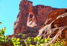 Hunters Canyon Arch in Kane Creek - Moab, Utah - Mild to Wild