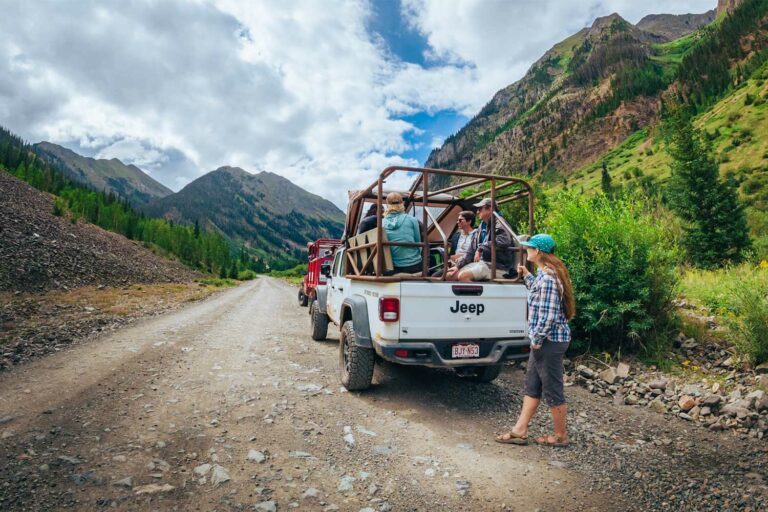 Silverton Jeeps In Summer - Silverton Jeep Tour - Mild to Wild