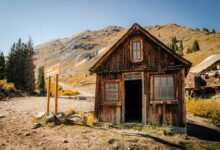 Animas Forks Building - Silverton Fall Jeep Tour - Mild to Wild