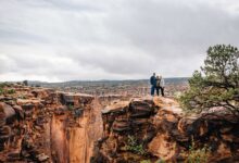 Family Photo On Off-Road Trail In Moab - Moab Jeep Tour - Mild to Wild