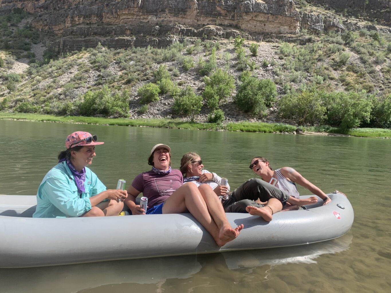 Four women guides in a kayak - San Miguel - Mild to Wild