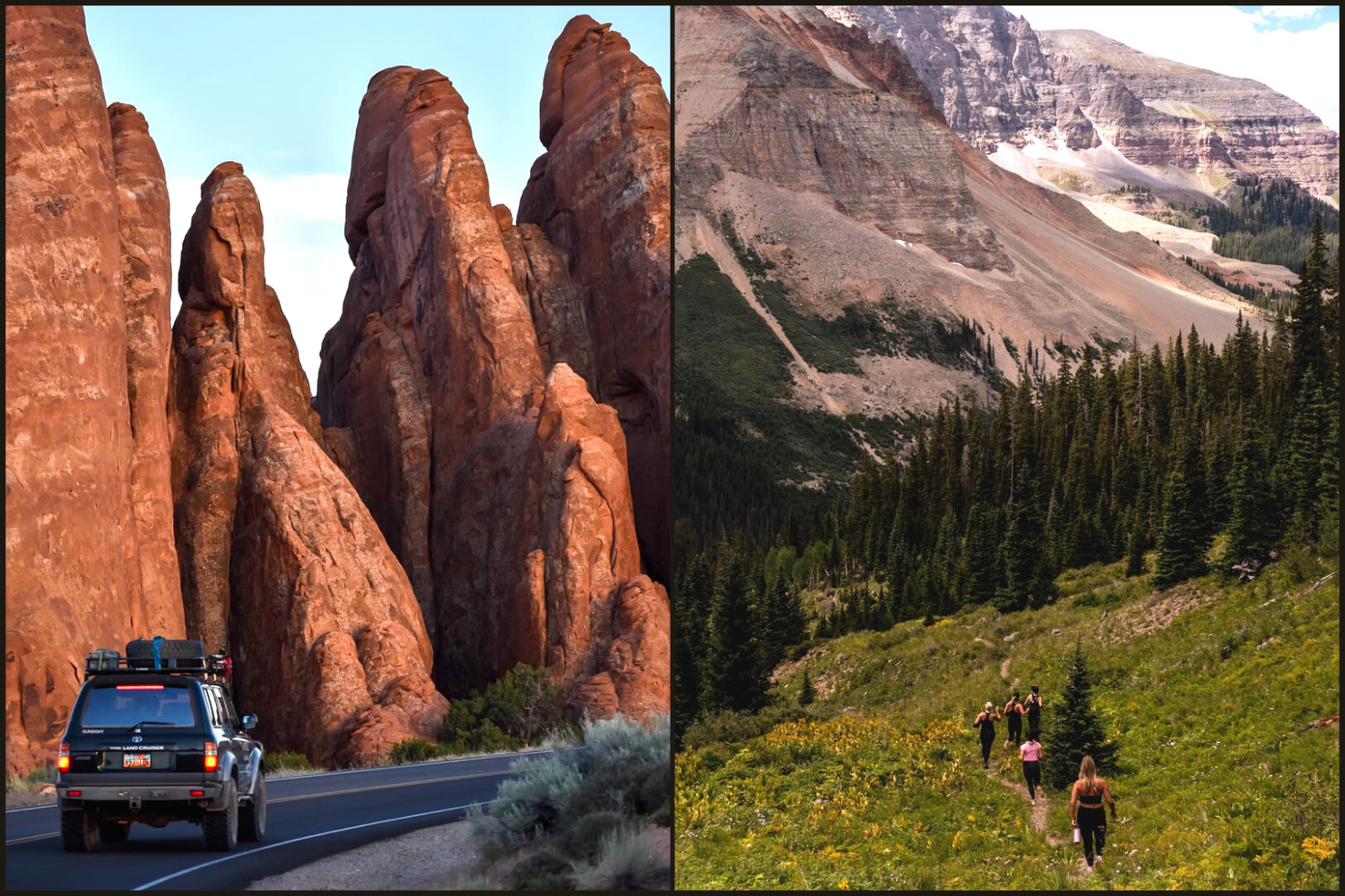 Moab to Telluride Trip - Mild to Wild