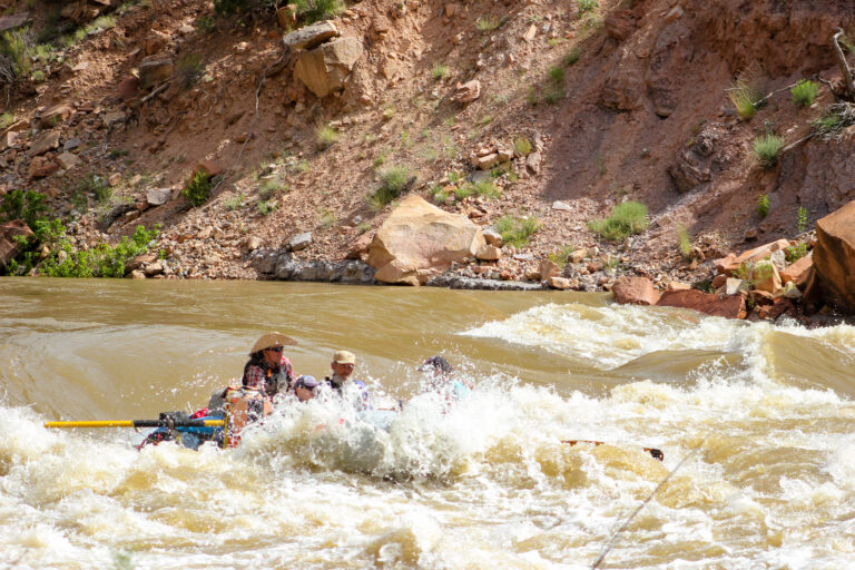 Big Joe Rapid on the Yampa River - Mild to Wild