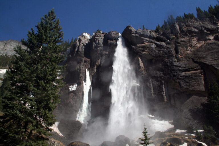 Bridal Viel Falls in Telluride Colorado